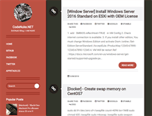 Tablet Screenshot of codenuke.net